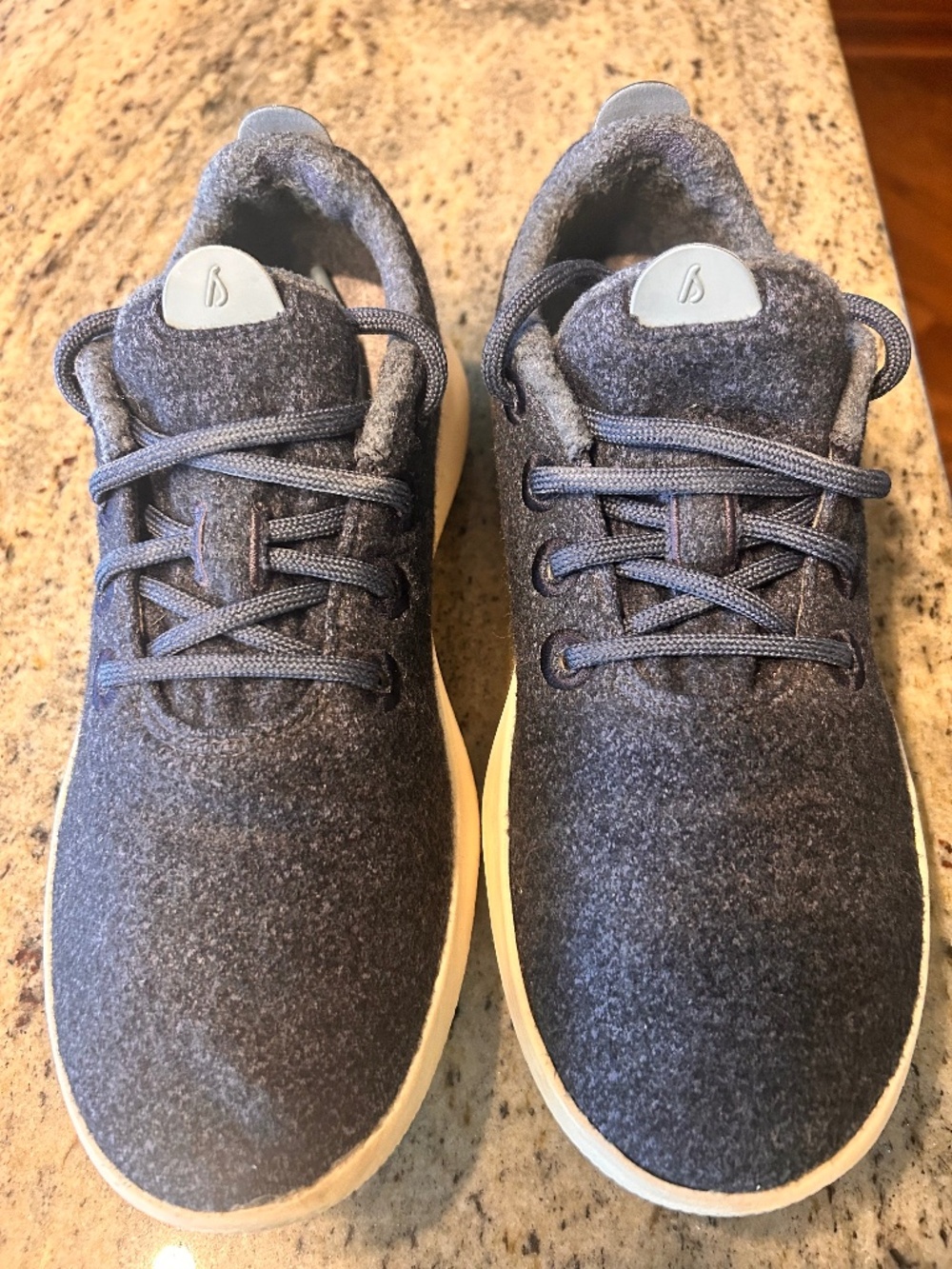 Allbirds Size 9 Mizzle Runners Athletic Shoes- Womens- Blue- Sneakers